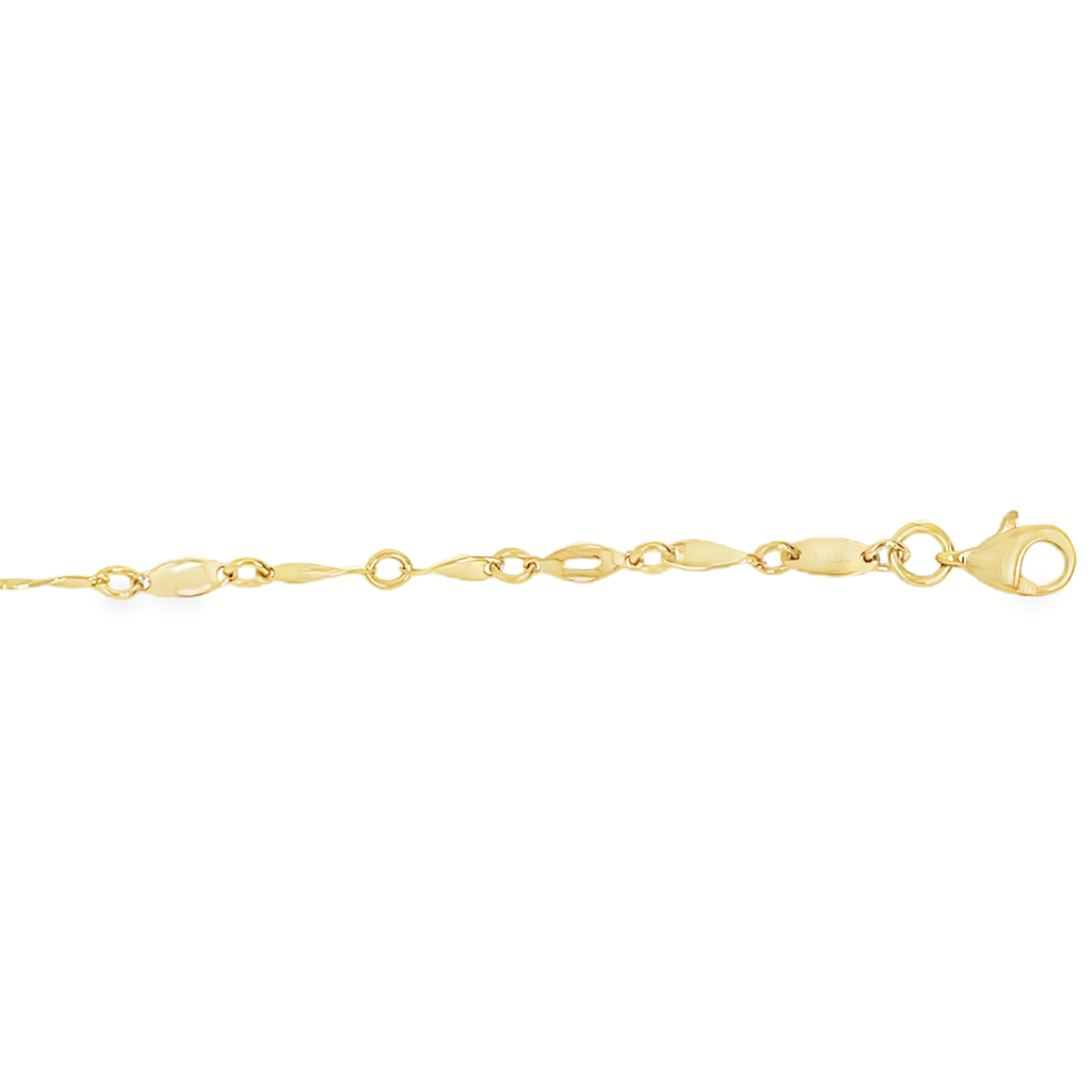 Geelgouden armband Fantasie