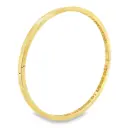 Geelgouden bangle vlak - 58mm