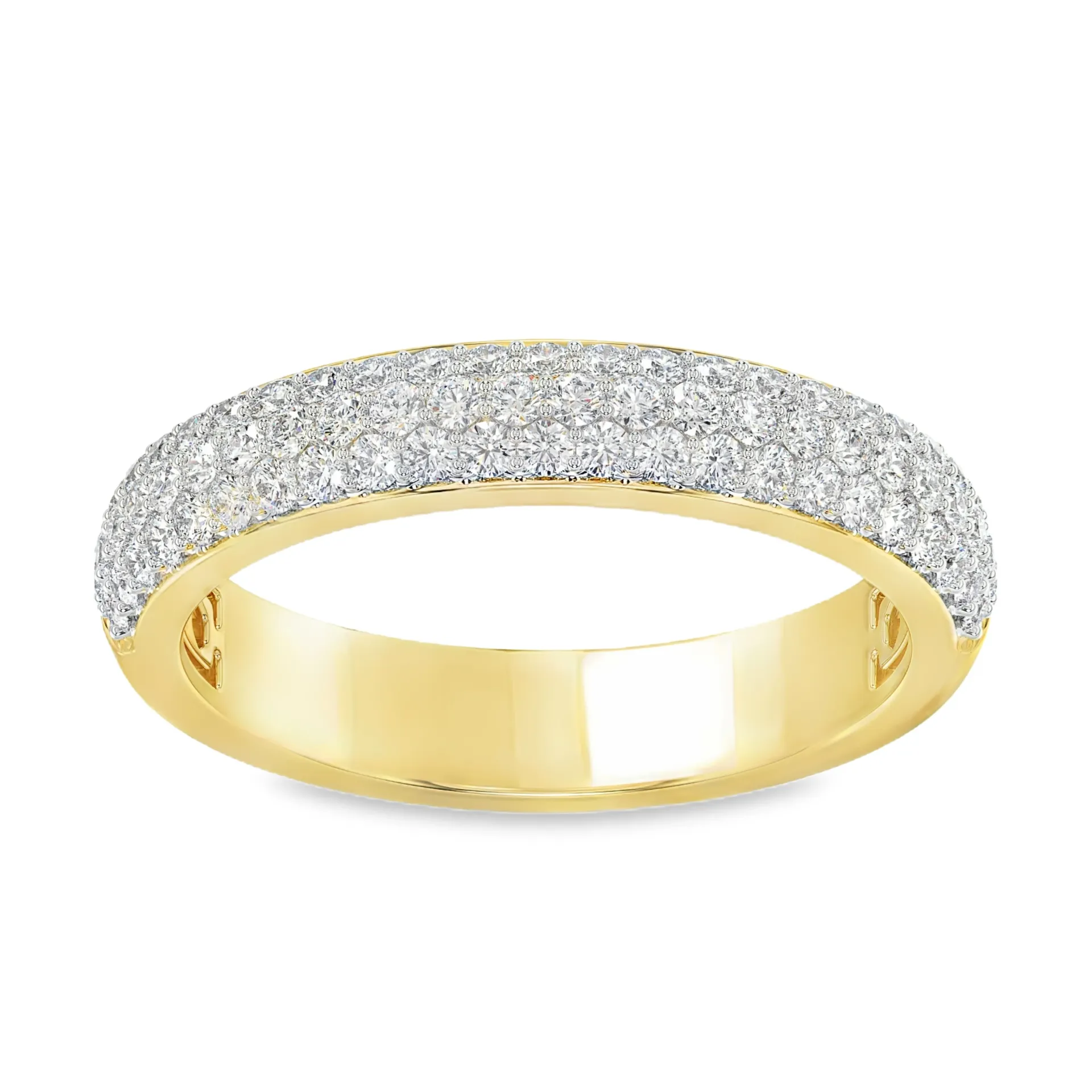 Geelgouden ring met 0,50ct Labgrown diamant