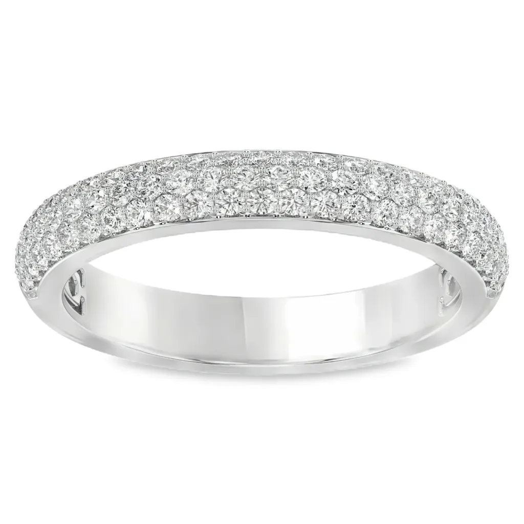 Witgouden ring met 0,50ct Labgrown diamant
