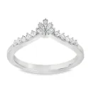 Witgouden ring met 0,20ct Labgrown diamant