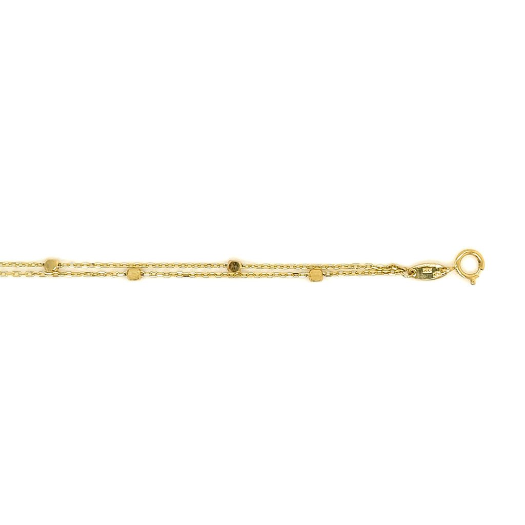 Geelgouden armband Fantasie