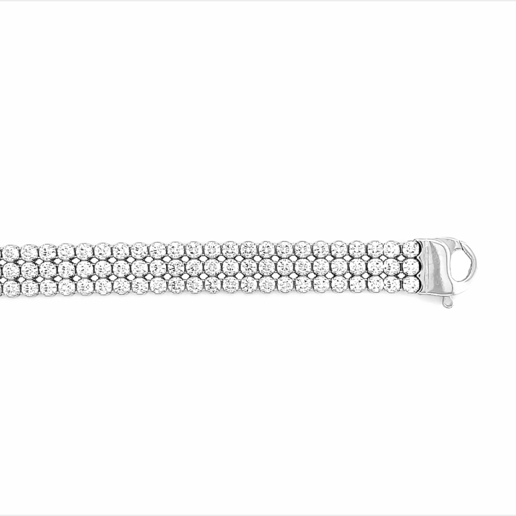 Zilveren tennisarmband – eenmalig 1-jarig jubileumcadeau