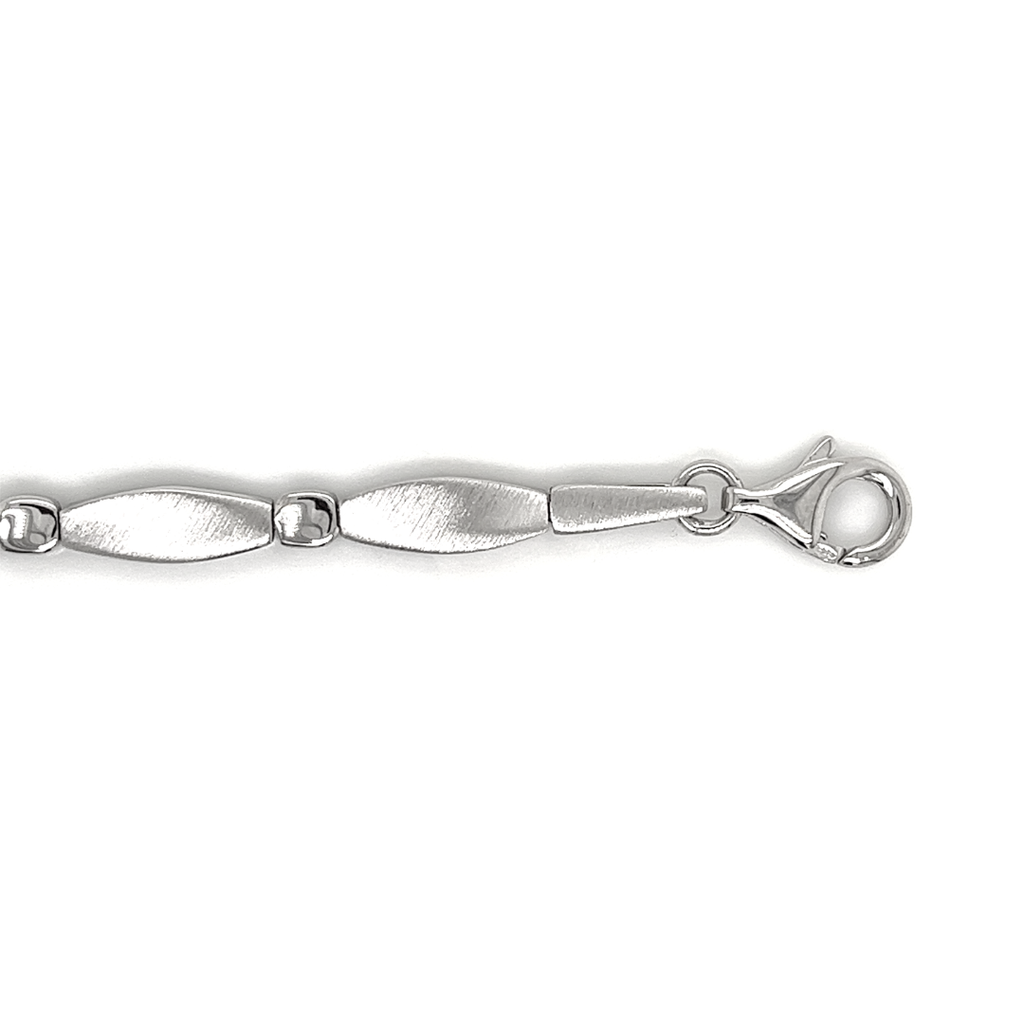 Zilveren armband Mat/ Glans