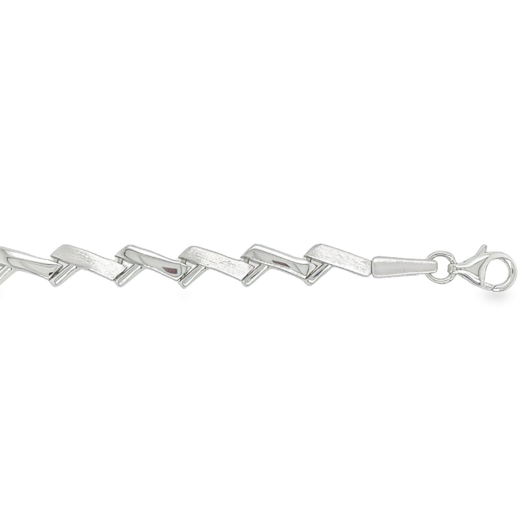 Zilveren armband Mat/ Glans