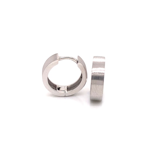[ZO1953] Zilveren klapoorringen 4,5mm breed