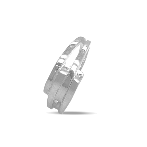 [ZR2032] Zilveren ring Fantasie Mat/Glans